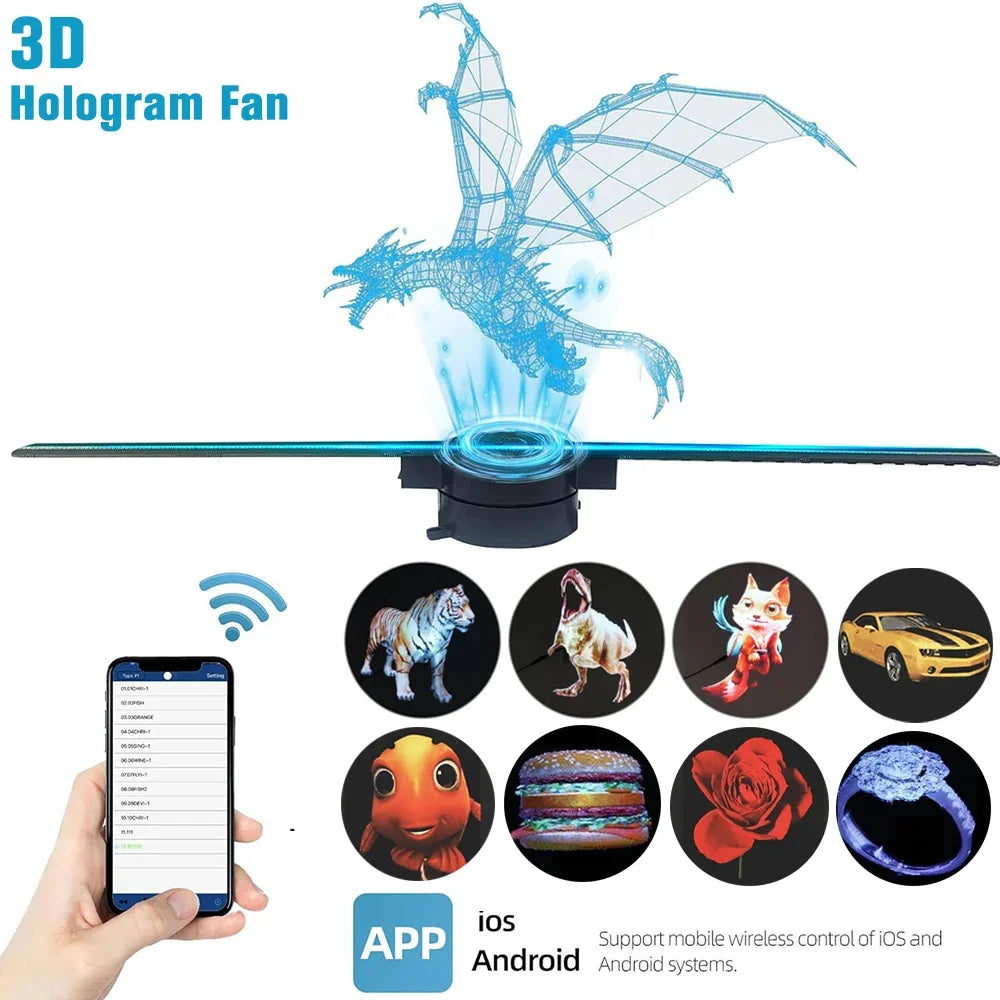 3D Impressive Hologram Projector