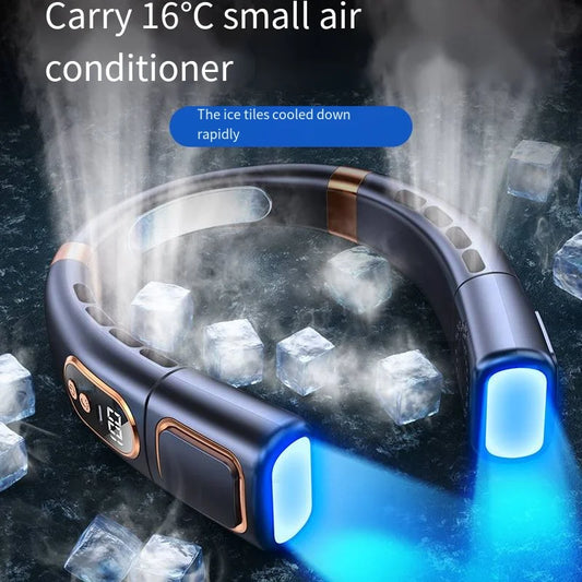 Xiaomi Neck Fan Digital Display Summer Air Cooler