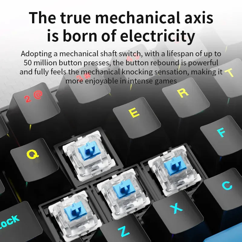Wired Colorful Lighting Keyboard