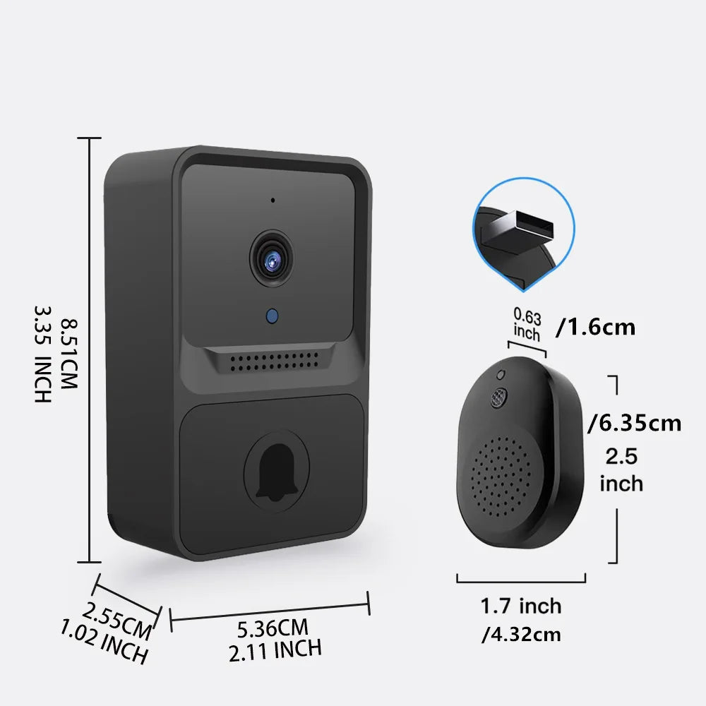 Wireless Security Doorbell WiFi Outdoor HD Camera