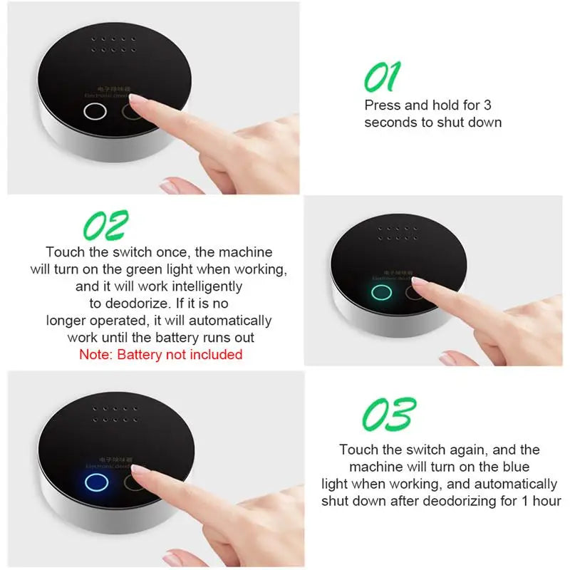 Air Purifier Portable Deodorizer Germicidal Cat and Dog Deodorization